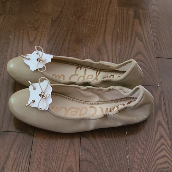 New Sam Edelman Felicia Ballet Flats Leather with Rounded Toe Size 8.5 - Picture 7 of 11